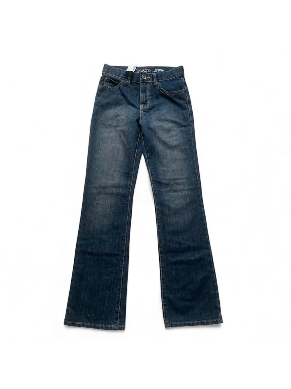 The Children's Place Dark Blue Bootcut Jeans Boys Size 12
